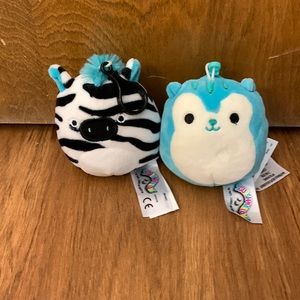 Squishmellow clips 3.5 inches soft plush